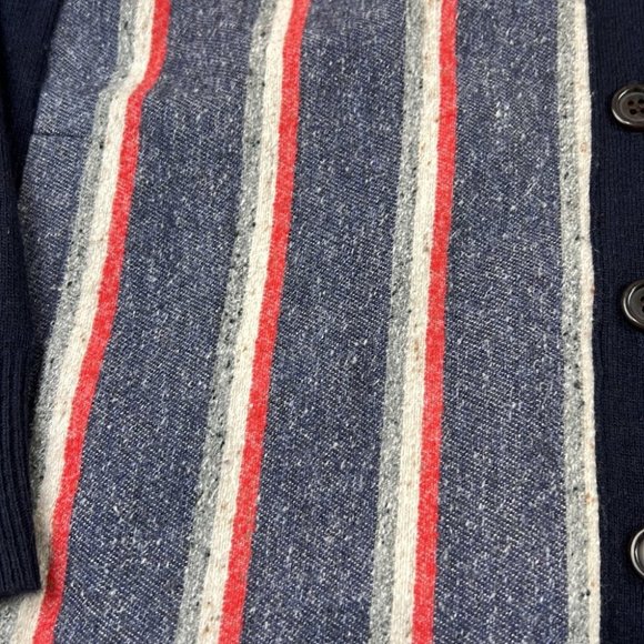 J. Crew Navy Cardigan with Cashmere - Picture 7 of 12